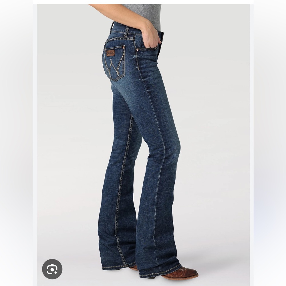 Wrangler Premium Patch Bootcut Denim Jeans